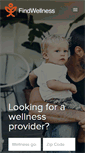 Mobile Screenshot of findwellness.com